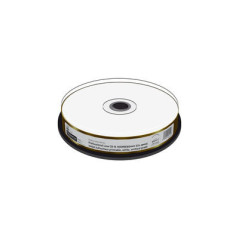 Professional Line CD-R 700MB 80min 52x, inkjet ff printable, white, archival grade, Cake 10